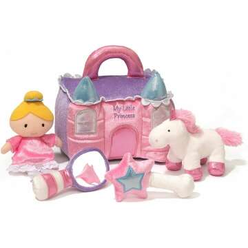 Baby GUND Princess Castle Playset - 5 Pieces, 8 Inch