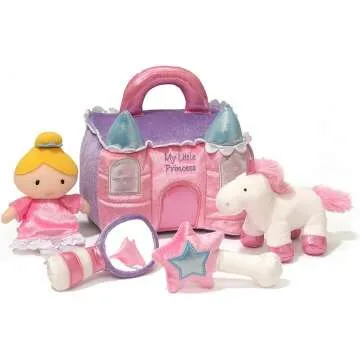 Baby GUND Princess Castle Playset - 5 Pieces, 8 Inch