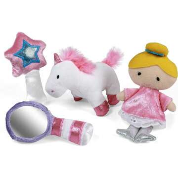 Baby GUND Princess Castle Playset - 5 Pieces, 8 Inch