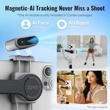 ZHIYUN CINEPEER CQ5 Gimbal - Voice-Controlled Stabilization