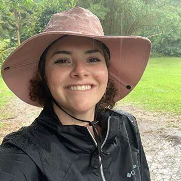 Womens UV Protection Wide Brim Sun Hat for Outdoor Fun