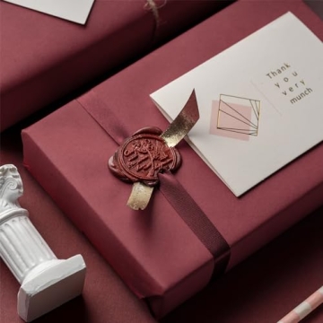 RUSPEPA Kraft Paper Roll - Eco-Friendly Gift Wrapping