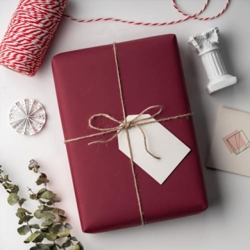 RUSPEPA Kraft Paper Roll - Eco-Friendly Gift Wrapping