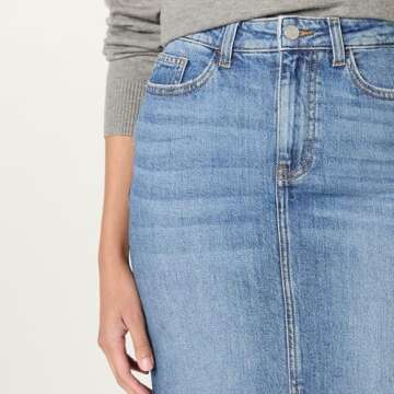 Rylie Maxi Denim Skirt - Stylish Comfort for Every Occasion