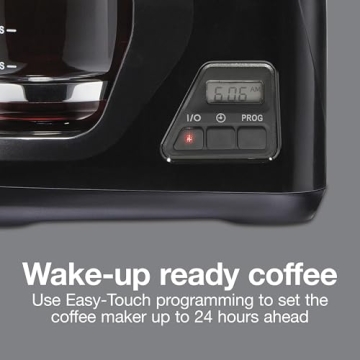 Proctor Silex 12 Cup Programmable Coffee Maker for Easy Brewing
