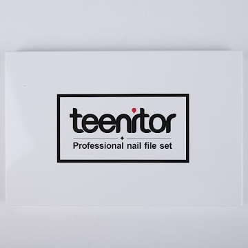 Teenitor 6pcs Nail File and Buffer Set for Perfect Nails