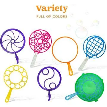 JOYIN Big Bubble Wands Set for Kids Summer Fun
