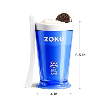 ZOKU Slush Shake Maker Quick BPA-Free Frozen Treats