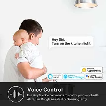 Kasa HomeKit Smart Light Switch - Voice Control, Easy Install