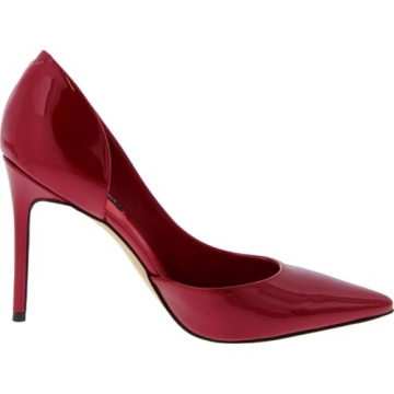 Nine West Women's FOLOWE Pump in Dark Red Patent