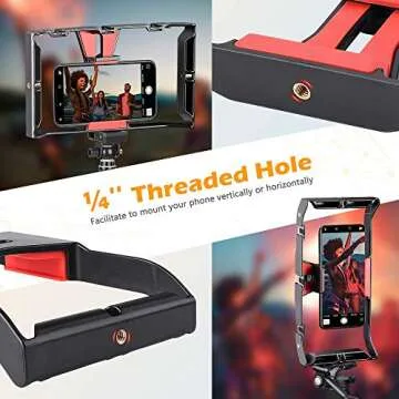 Zeadio Smartphone Video Rig for iPhone & Android Phones