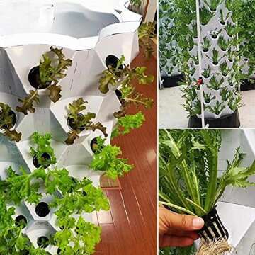 ZXMT Hydroponics Tower Grow System for Indoor Gardening
