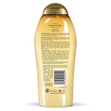 OGX Coconut Coffee Body Cream for Hydrated Skin