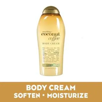 OGX Coconut Coffee Body Cream for Hydrated Skin