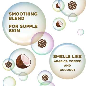 OGX Coconut Coffee Body Cream for Hydrated Skin