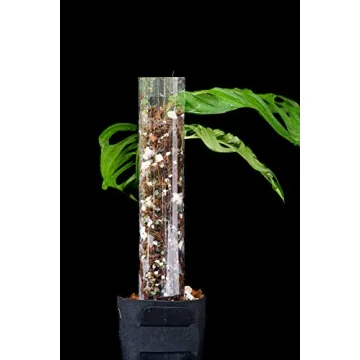 THICCLY GrowPole – D Shape Plastic Moss Pole for Indoor Plants
