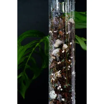 THICCLY GrowPole – D Shape Plastic Moss Pole for Indoor Plants