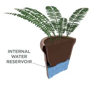 Step2 Claremont Tall Round Planters for Outdoor Use