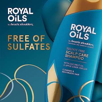 Royal Oils Shampoo for Curly & Coily Hair Care