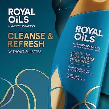 Royal Oils Shampoo for Curly & Coily Hair Care