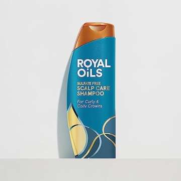 Royal Oils Shampoo for Curly & Coily Hair Care