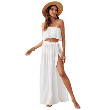Verdusa Women's 2 Piece Bikini Cover Up - Stylish & Adjustable