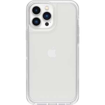 OtterBox iPhone 13 Pro Max & iPhone 12 Pro Max Symmetry Series Case - Clear, Ultra-Sleek, Wireless Charging Compatible, Raised Edges Protect Camera & Screen