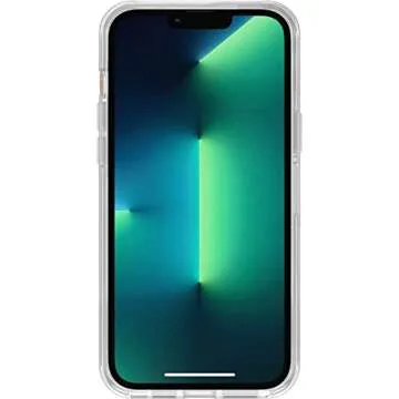 OtterBox iPhone 13 Pro Max & iPhone 12 Pro Max Symmetry Series Case - Clear, Ultra-Sleek, Wireless Charging Compatible, Raised Edges Protect Camera & Screen