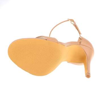 Heels Charm Open Toe Strappy Heeled Sandals for Women