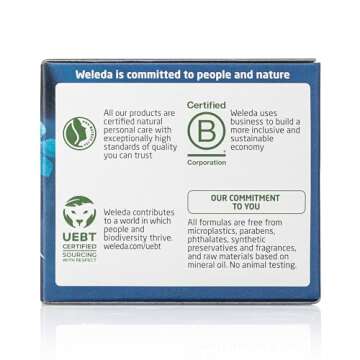 Weleda Face Care Rejuvenating Night Cream, Plant Rich Moisturizer with Blue Gentian and Edelweiss