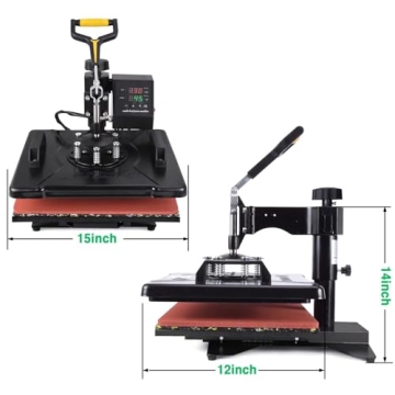Slendor 5 in 1 Heat Press Machine Perfect for Custom Gifts