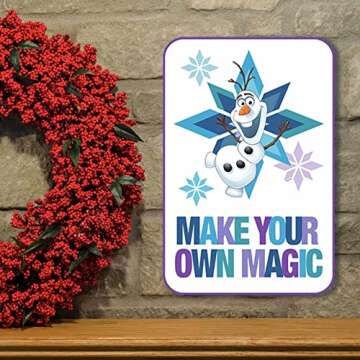 Disney Frozen Olaf Wall Art - Inspirational Home Decor