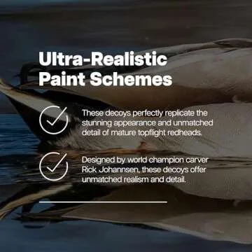 Avian-X Magnum Canvasback Decoys for Realistic Hunting