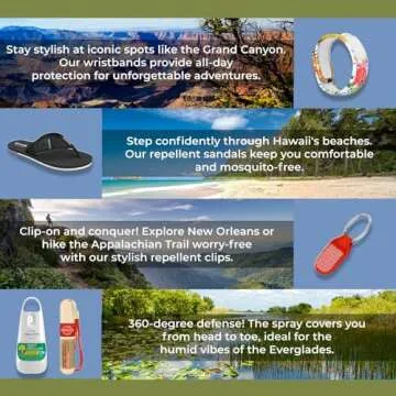 PARA'KITO Mosquito Insect & Bug Protection Wristband - Mosquito Stickers, Bug Spray Alternative Essentials for Beach, Camping, Desert Hiking - Natural Essential Oils (White)