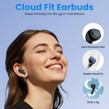 Wireless Earbuds with Deep Bass and 48-Hour Battery Life
