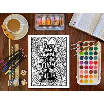 Bible Verse Coloring Book for Girls