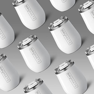 Brumate Uncork'D XL 14Oz Wine Glass, Ice White, One Size,