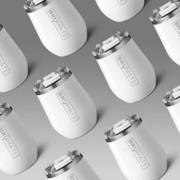 Brumate Uncork'D XL 14Oz Wine Glass, Ice White, One Size,