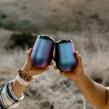 Brumate Uncork'D XL 14Oz Wine Glass, Ice White, One Size,