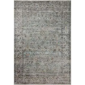 Loloi Jean Stoffer Katherine Collection Area Rug - Ocean/Gold