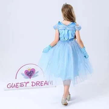 Magical Cinderella Dress for Girls - Toddler Fairy Costume