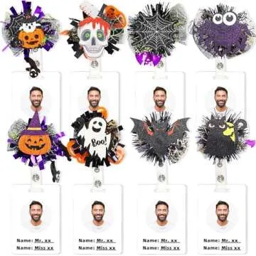 Shop Halloween Badge Reel for Nurses, Teachers & Students