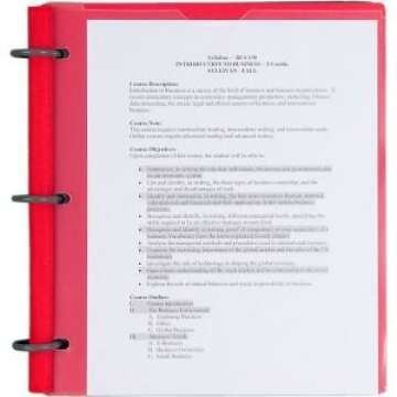Mead Five Star Flex 1" Hybrid NoteBinder with Customizable Cover - Assorted Colors (29176)