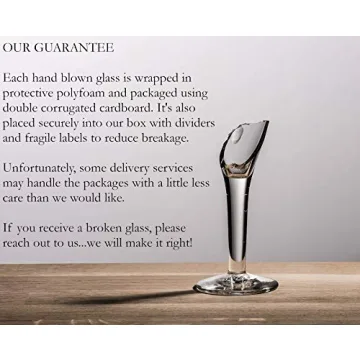 Hand Blown Confetti Rock Tumbler Glasses – Set of 6