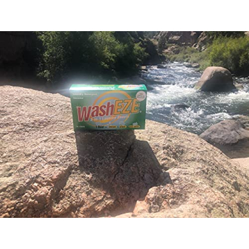 WashEZE Travel Friendly Laundry Sheets for 20 Loads