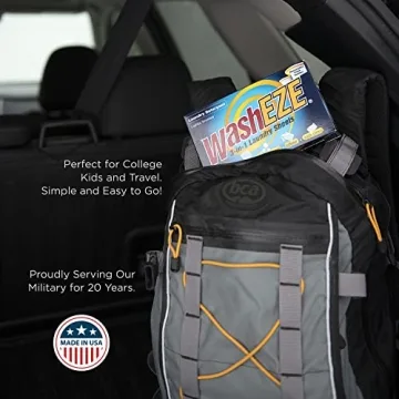 WashEZE Travel Friendly Laundry Sheets for 20 Loads