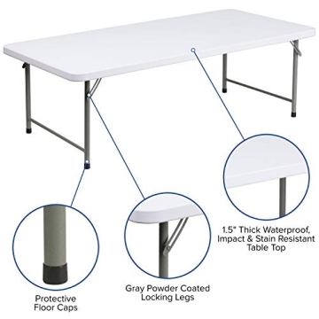 Flash Furniture Kids Activity Table - Portable & Durable
