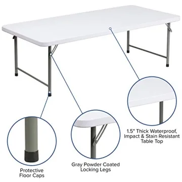 Flash Furniture Kids Activity Table - Portable & Durable