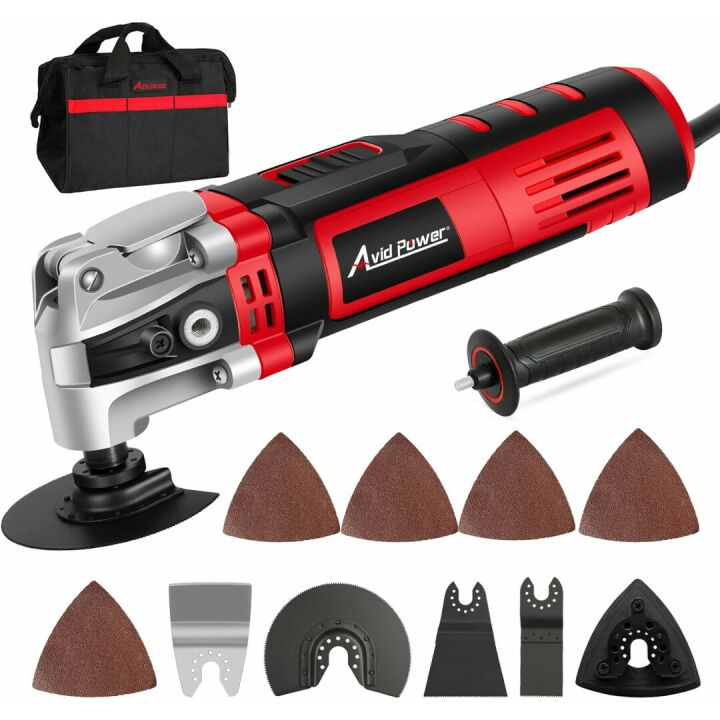 AVID POWER 3.5-Amp Oscillating Tool with Accessories