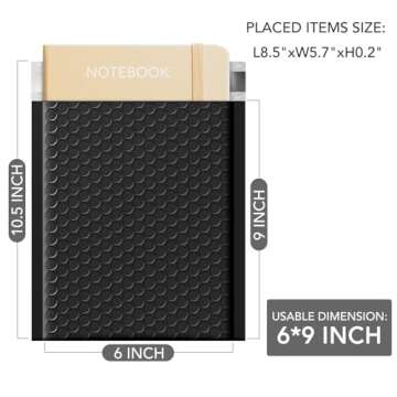 GSSSUSA Bubble Mailers 6x10 Inch 25 Pack Padded Envelopes Usable Size 6x9 Inch Shipping Envelopes Se...